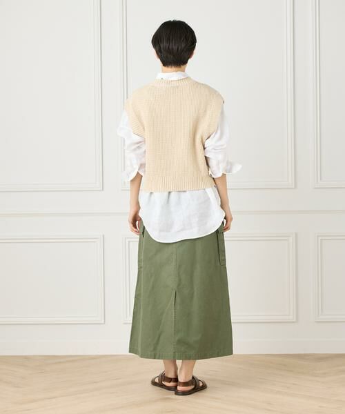 INED / イネド ロング・マキシ丈スカート | ミリタリースカート《YVON》 | 詳細16