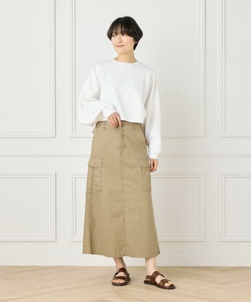 INED / イネド ロング・マキシ丈スカート | ミリタリースカート《YVON》 | 詳細17