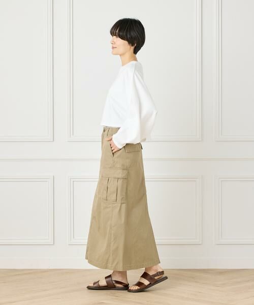 INED / イネド ロング・マキシ丈スカート | ミリタリースカート《YVON》 | 詳細19