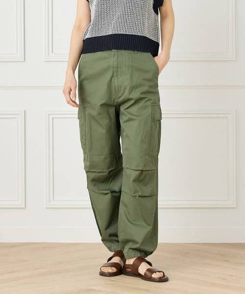 INED / イネド カーゴパンツ | ミリタリーパンツ《YVON》(カーキ3)
