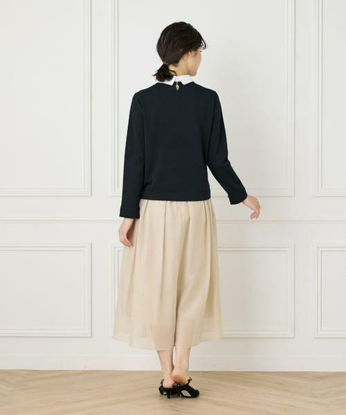 INED / イネド ニット・セーター | 衿付きクルーネックプルオーバー | 詳細5