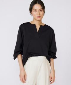 INED / イネド Tシャツ | ボリュームスリーブスキッパーブラウス