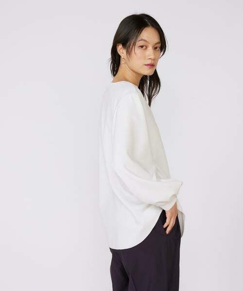 INED / イネド Tシャツ | 《大きいサイズ》ボリュームスリーブスキッパーブラウス | 詳細14