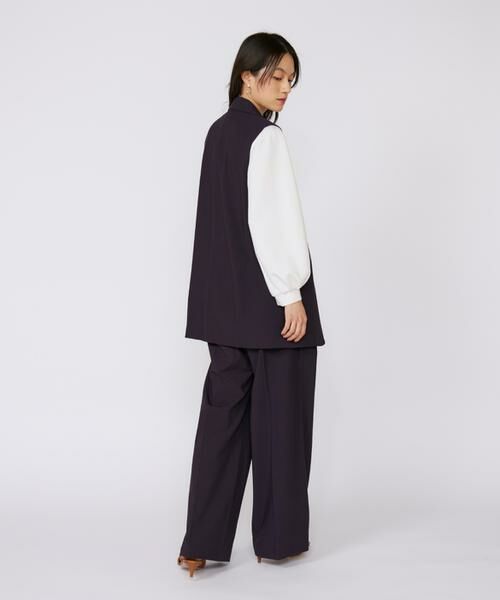 INED / イネド Tシャツ | 《大きいサイズ》ボリュームスリーブスキッパーブラウス | 詳細7