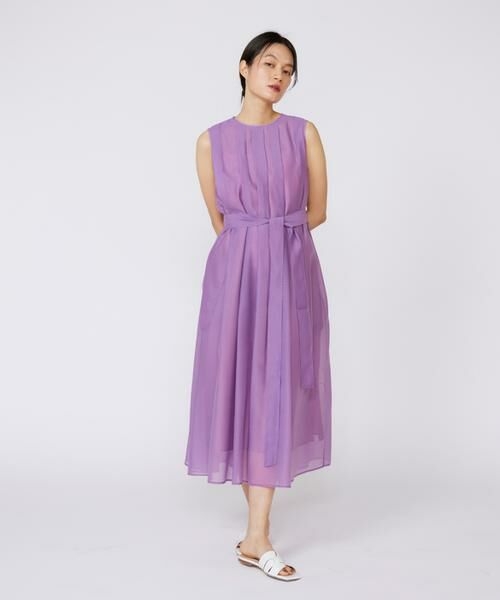 INED / イネド ロング・マキシ丈ワンピース | シアーワンピース | 詳細17