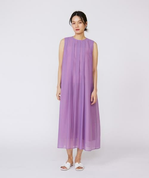 INED / イネド ロング・マキシ丈ワンピース | シアーワンピース | 詳細20