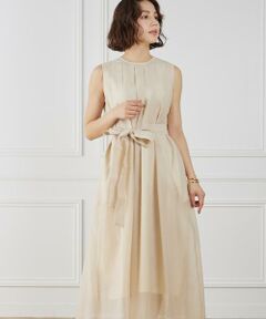 INED / イネド ミニ丈・ひざ丈ワンピース | 《大きいサイズ》シアーワンピース