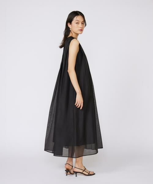 INED / イネド ミニ丈・ひざ丈ワンピース | 《大きいサイズ》シアーワンピース | 詳細13