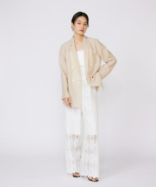 INED / イネド テーラードジャケット | オーガンジーシアージャケット | 詳細9