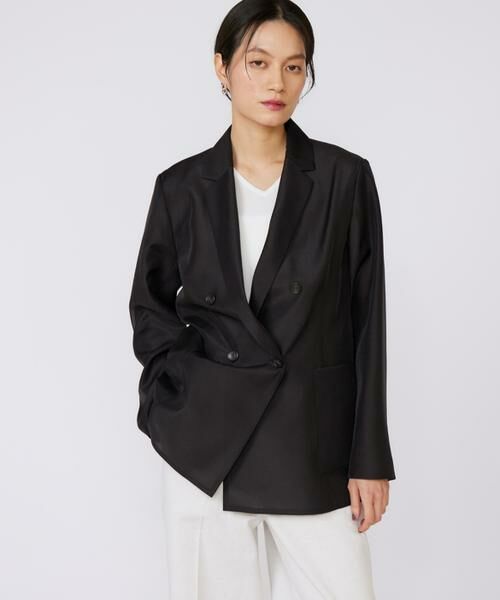 INED / イネド テーラードジャケット | オーガンジーシアージャケット | 詳細16
