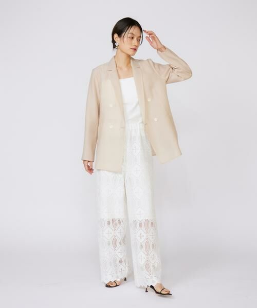 INED / イネド テーラードジャケット | オーガンジーシアージャケット | 詳細25