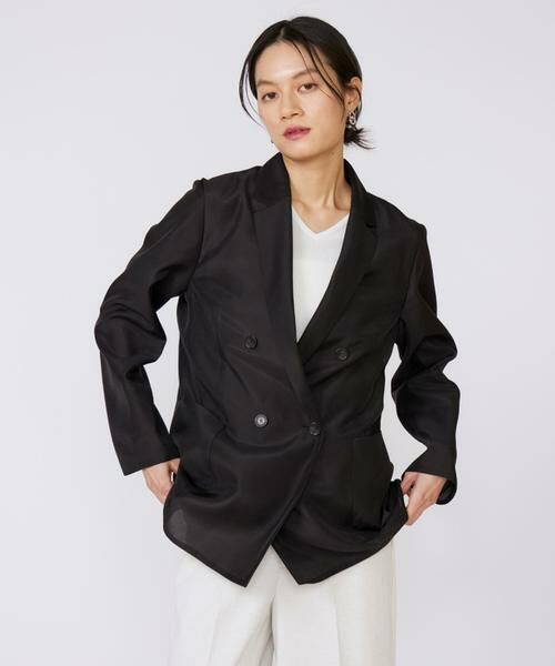 INED / イネド テーラードジャケット | オーガンジーシアージャケット | 詳細29