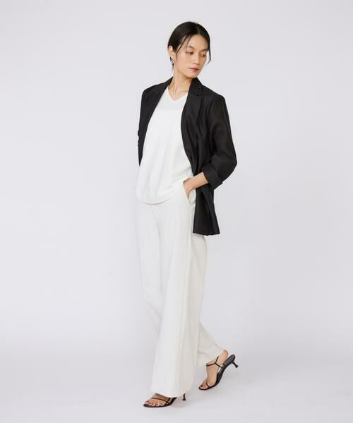 INED / イネド テーラードジャケット | オーガンジーシアージャケット | 詳細19