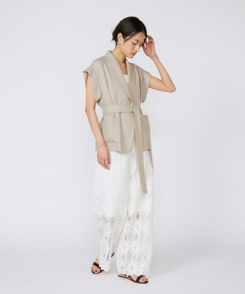 INED / イネド テーラードジャケット | フレンチスリーブジャケット | 詳細18