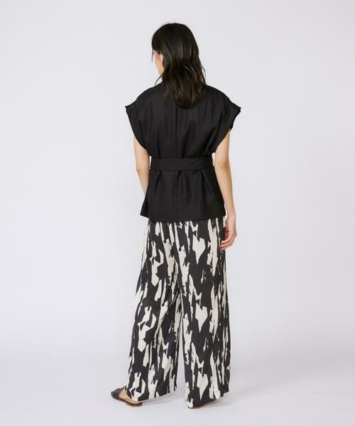 INED / イネド テーラードジャケット | 《大きいサイズ》フレンチスリーブジャケット | 詳細8