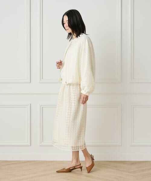 INED / イネド ブルゾン | ラグランレースブルゾン | 詳細3