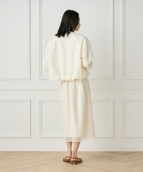 INED / イネド ブルゾン | ラグランレースブルゾン | 詳細4