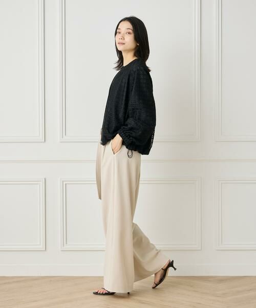 INED / イネド ブルゾン | ラグランレースブルゾン | 詳細7