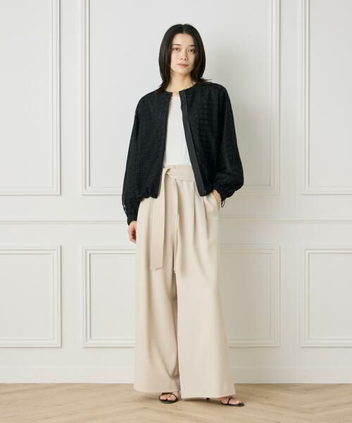 INED / イネド ブルゾン | 《大きいサイズ》ラグランレースブルゾン | 詳細5