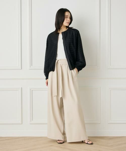 INED / イネド ブルゾン | 《大きいサイズ》ラグランレースブルゾン | 詳細6