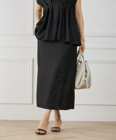 INED / イネド ミニ・ひざ丈スカート | ラップ風スカート