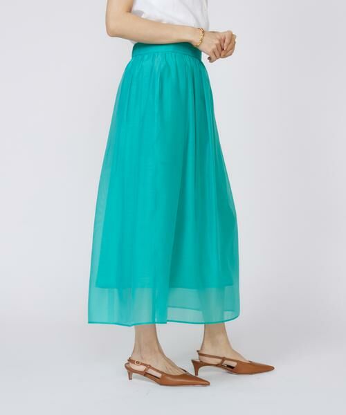 INED / イネド ミニ・ひざ丈スカート | 《大きいサイズ》シアースカート | 詳細29