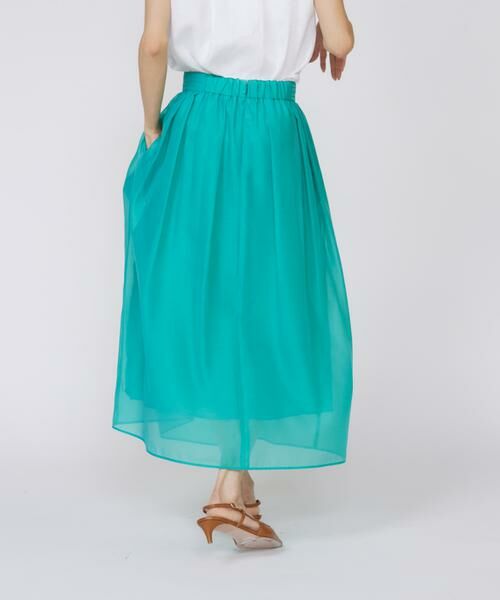 INED / イネド ミニ・ひざ丈スカート | 《大きいサイズ》シアースカート | 詳細30