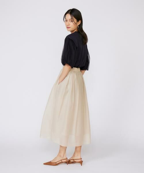 INED / イネド ミニ・ひざ丈スカート | 《大きいサイズ》シアースカート | 詳細23