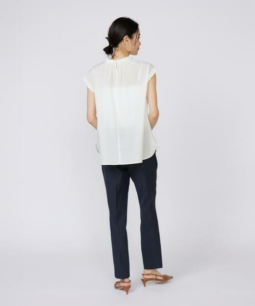 INED / イネド スラックス・ドレスパンツ | シェルタリングドライ美脚テーパードパンツ | 詳細11