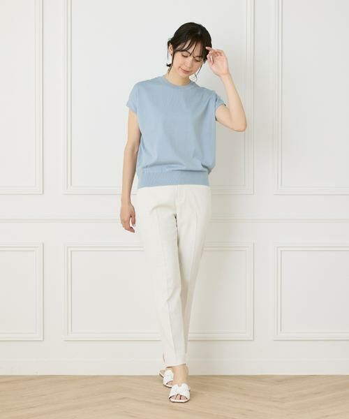 INED / イネド スラックス・ドレスパンツ | シェルタリングドライ美脚テーパードパンツ | 詳細13