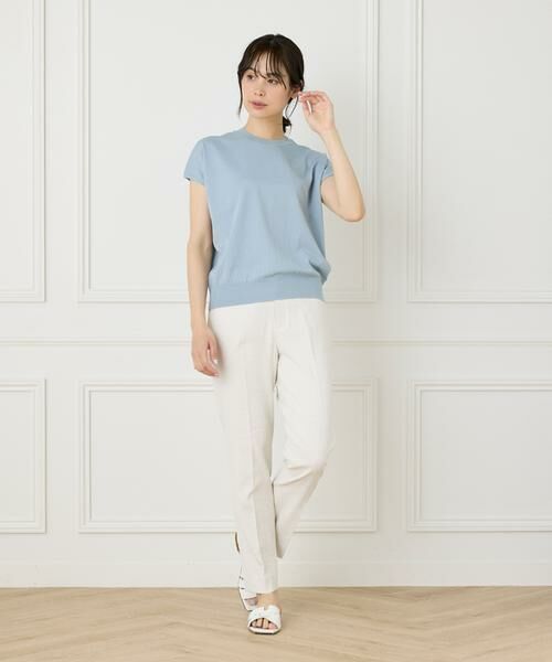 INED / イネド スラックス・ドレスパンツ | シェルタリングドライ美脚テーパードパンツ | 詳細14