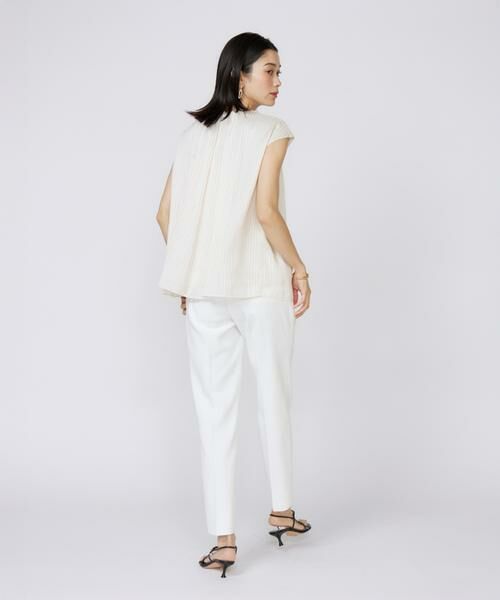 INED / イネド スラックス・ドレスパンツ | シェルタリングドライ美脚テーパードパンツ | 詳細5