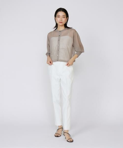 INED / イネド スラックス・ドレスパンツ | シェルタリングドライ美脚テーパードパンツ | 詳細20