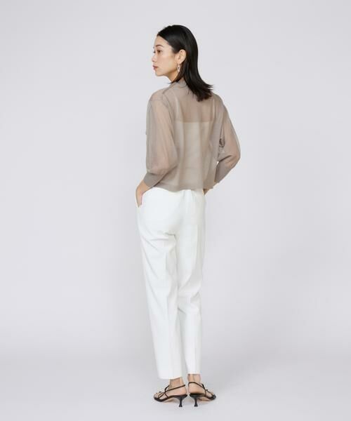 INED / イネド スラックス・ドレスパンツ | シェルタリングドライ美脚テーパードパンツ | 詳細22