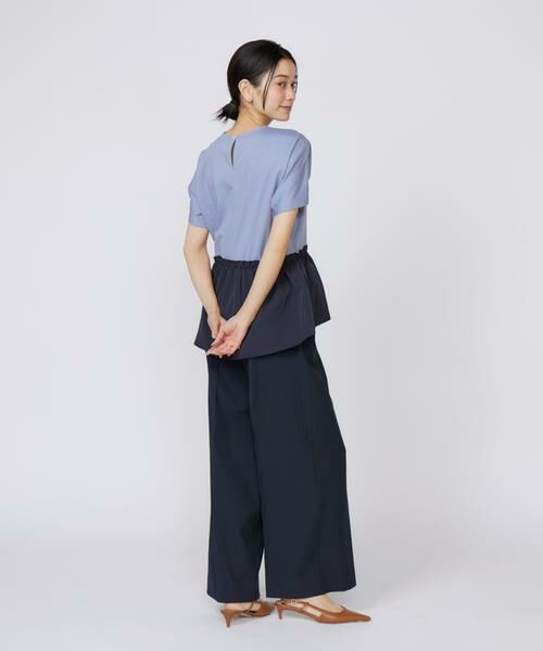 INED / イネド スラックス・ドレスパンツ | シェルタリングドライ美脚ワイドパンツ | 詳細10