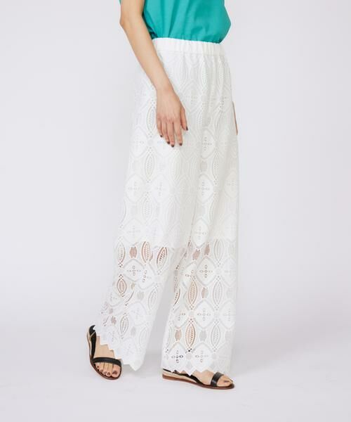 INED / イネド その他パンツ | 《大きいサイズ》レースパンツ | 詳細13