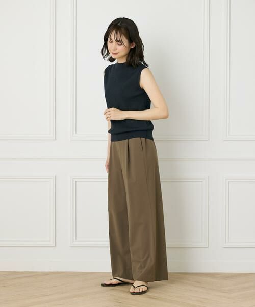 INED / イネド ベスト | ノースリーブワイドリブニット | 詳細13