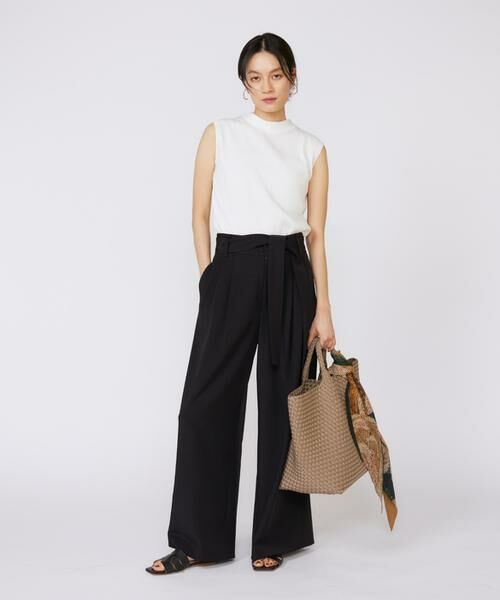 INED / イネド ベスト | ノースリーブワイドリブニット | 詳細7