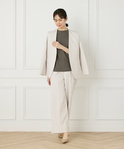 INED / イネド ニット・セーター | 《WEB限定》ガーター編みフレアスリーブサマーニット《Cuoo》 | 詳細14