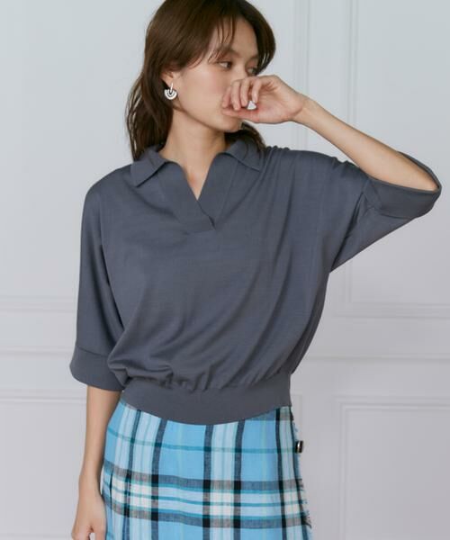 INED / イネド ニット・セーター | ドルマンスリーブスキッパーニット《YVON》 | 詳細1