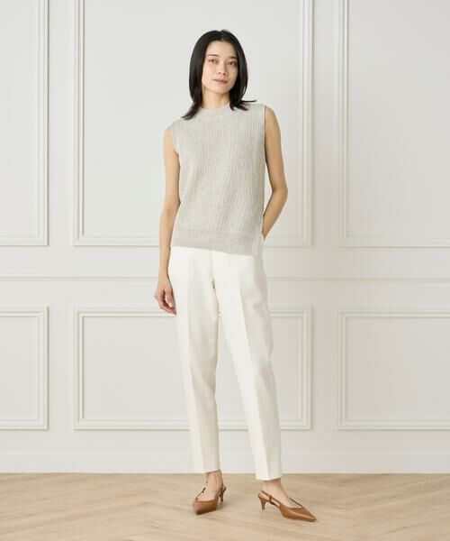 INED / イネド ベスト | 《大きいサイズ》アシンメトリープルオーバーニット | 詳細2