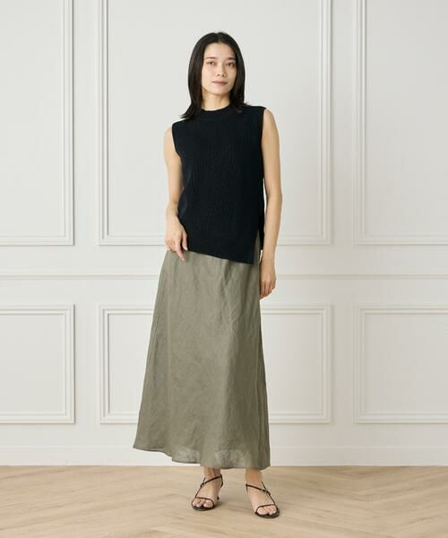 INED / イネド ベスト | 《大きいサイズ》アシンメトリープルオーバーニット | 詳細6