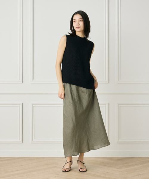 INED / イネド ベスト | 《大きいサイズ》アシンメトリープルオーバーニット | 詳細7