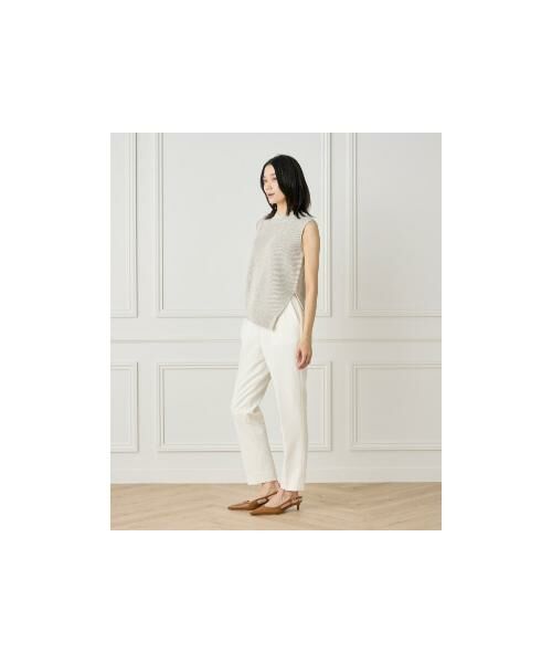 INED / イネド ベスト | 《大きいサイズ》アシンメトリープルオーバーニット | 詳細15