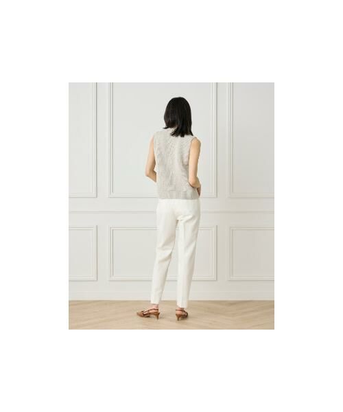 INED / イネド ベスト | 《大きいサイズ》アシンメトリープルオーバーニット | 詳細16