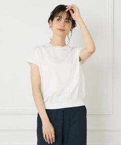 INED / イネド ニット・セーター | 《大きいサイズ》フレンチスリーブニットプルオーバー