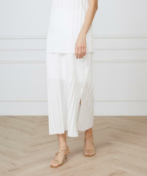 INED / イネド ミニ・ひざ丈スカート | シャイニーヤーンスカート《la veille by SUPERIOR CLOSET》 | 詳細19