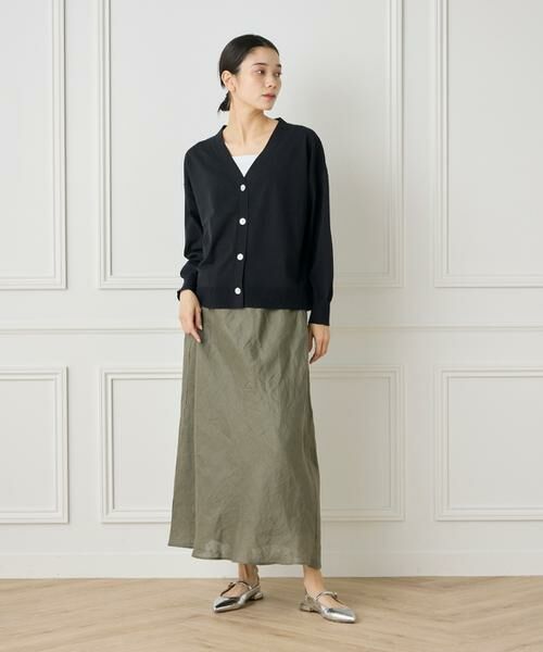 INED / イネド カーディガン・ボレロ | Vネックカーディガン | 詳細6