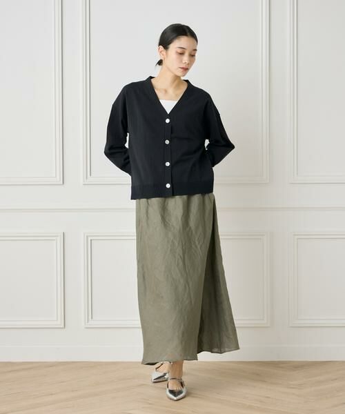 INED / イネド カーディガン・ボレロ | Vネックカーディガン | 詳細7