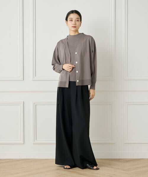 INED / イネド カーディガン・ボレロ | Vネックカーディガン | 詳細8